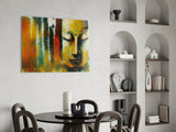 Buddha Glass Wall Art  || Designer Collection | Insigne Art Design.