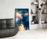 Epic Tiger Glass Wall Art  || Designers Collection | Insigne Art Design.