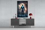Vitruvius Man Glass Wall Art  || Designers Collection | Insigne Art Design.