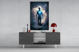 Vitruvius Man Glass Wall Art  || Designers Collection | Insigne Art Design.