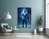 Vitruvius Man Glass Wall Art  || Designers Collection | Insigne Art Design.