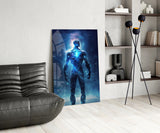 Vitruvius Man Glass Wall Art  || Designers Collection | Insigne Art Design.