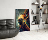 Lion King Glass Wall Art  || Designer Collection | Insigne Art Design.