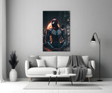 Iconic Spider Glass Wall Art  || Designer Collection | Insigne Art Design.