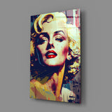 Marilyn Monroe Glass Wall Art  || Designer Collection | Insigne Art Design.