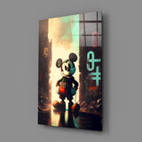 Mouse the Giant Glass Wall Art  || Designer Collection | Insigne Art Design.