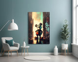 Mouse the Giant Glass Wall Art  || Designer Collection | Insigne Art Design.
