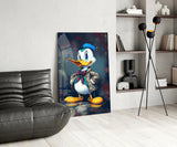 Donald Duck Glass Wall Art  || Designers Collection | Insigne Art Design.