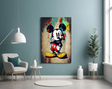Mouse the Giant Glass Wall Art  || Designer Collection | Insigne Art Design.