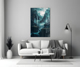 Dreamtopia Glass Wall Art  || Designers Collection | Insigne Art Design.