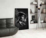 Thomas Shelby - Peaky Blinders Glass Wall Art || Designer Collection | Insigne Art Design.