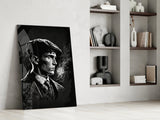 Thomas Shelby - Peaky Blinders Glass Wall Art || Designer Collection | Insigne Art Design.