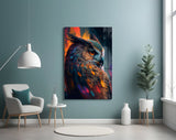 Owl's Eye Glass Wall Art  || Designer Collection | Insigne Art Design.