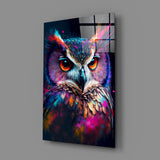 Owl's Eye Glass Wall Art  || Designer Collection | Insigne Art Design.