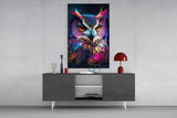 Owl's Eye Glass Wall Art  || Designer Collection | Insigne Art Design.