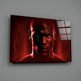 Iconic Michael Jordan Glass Wall Art  || Designer Collection | Insigne Art Design.