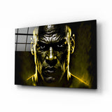 Gold Basketball Legend Cuadro de cristal || Designer Collection - 72x46 cm