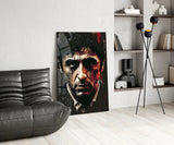 Al Pacino Glass Wall Art  || Designer Collection.
