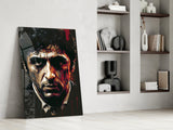 Al Pacino Glass Wall Art  || Designer Collection.