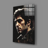 Al Pacino Glass Wall Art  || Designer Collection.