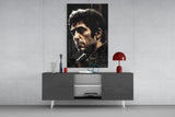 Al Pacino Glass Wall Art  || Designer Collection.