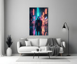 Cyberpunk Glass Wall Art  || Designers Collection.