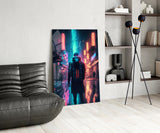 Cyberpunk Glass Wall Art  || Designers Collection.