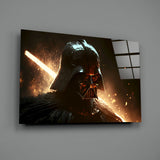 Darth Vader Glass Wall Art  || Designers Collection.