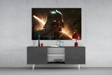 Darth Vader Glass Wall Art  || Designers Collection.