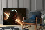Darth Vader Glass Wall Art  || Designers Collection.