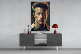 Fight Club - Norton Glass Wall Art  || Designers Collection.