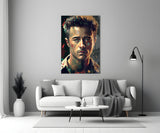Fight Club - Norton Glass Wall Art  || Designers Collection.