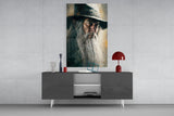 Gandalf Glass Wall Art  || Designer Collection.