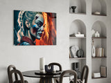 Harley Quinn Glass Wall Art  || Designer Collection.