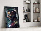 Iron Man Glass Wall Art  || Designer Collection.