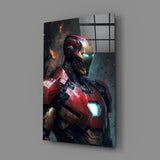 Iron Man Glass Wall Art  || Designer Collection.