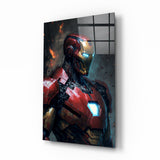 Iron Man Glass Wall Art  || Designer Collection.
