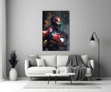 Iron Man Glass Wall Art  || Designer Collection.