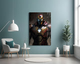 Iron Man Glass Wall Art  || Designer Collection.