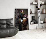 Iron Man Glass Wall Art  || Designer Collection.