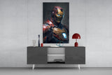 Iron Man Glass Wall Art  || Designer Collection.