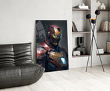Iron Man Glass Wall Art  || Designer Collection.