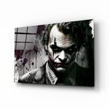 Joker Glass Wall Art  || Designer Collection.