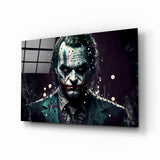 Joker Glass Wall Art  || Designer Collection.