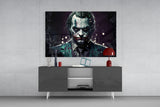 Joker Glass Wall Art  || Designer Collection.