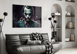 Joker Glass Wall Art  || Designer Collection.