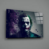 Joker Glass Wall Art  || Designer Collection.