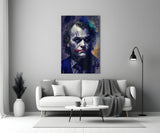 Joker Glass Wall Art  || Designer Collection.