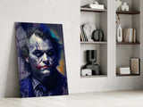 Joker Glass Wall Art  || Designer Collection.