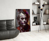 Joker Glass Wall Art  || Designer Collection.